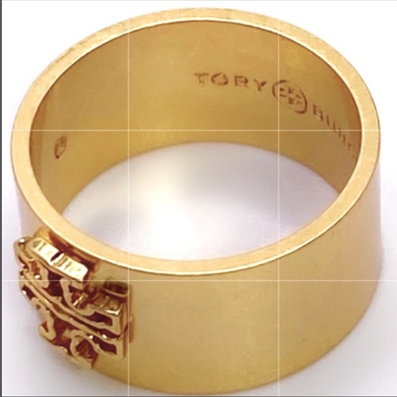 Tory Burch Britten style wide Ring - Picture 7 of 7